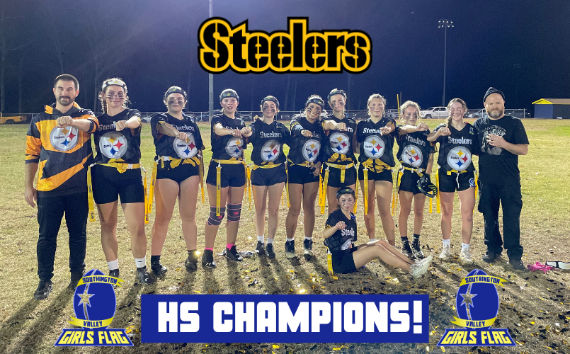 STEELERS: 2024 HS GIRL'S FLAG CHAMPIONS